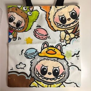 Labubu Characters Reusable Shopping Tote Bag